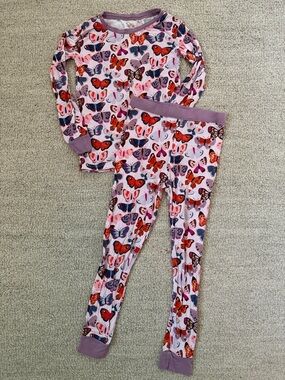 Little Sleepies Butterfly Pajama Set - Long Sleeve Top & Pants